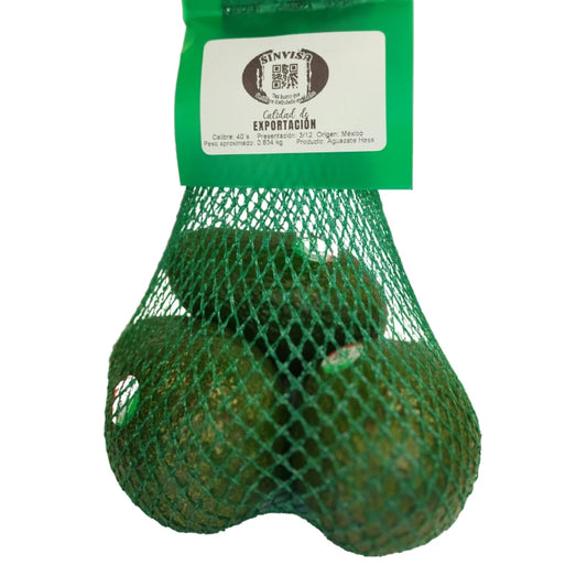 PIEZA MALLA CON AGUACATE CLASE "A" TAMAÑO SUPER EXTRA